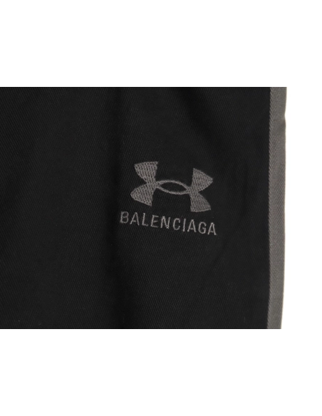 Balenciaga x Under Armour embroidered sidepanel trousers,Balenciaga Trousers,CASUAL PANTS,APPAREL