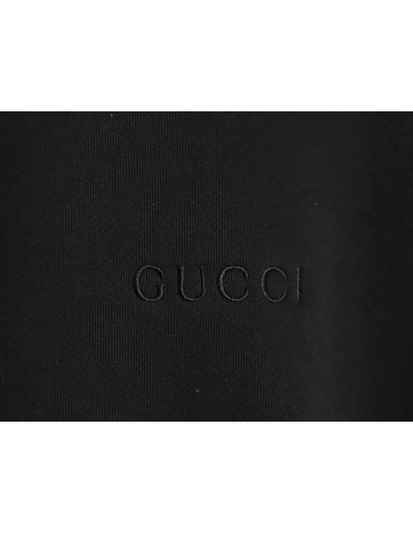 Gucci Black Web Hoodie,Gucci Hoodie,Hoodie,APPAREL