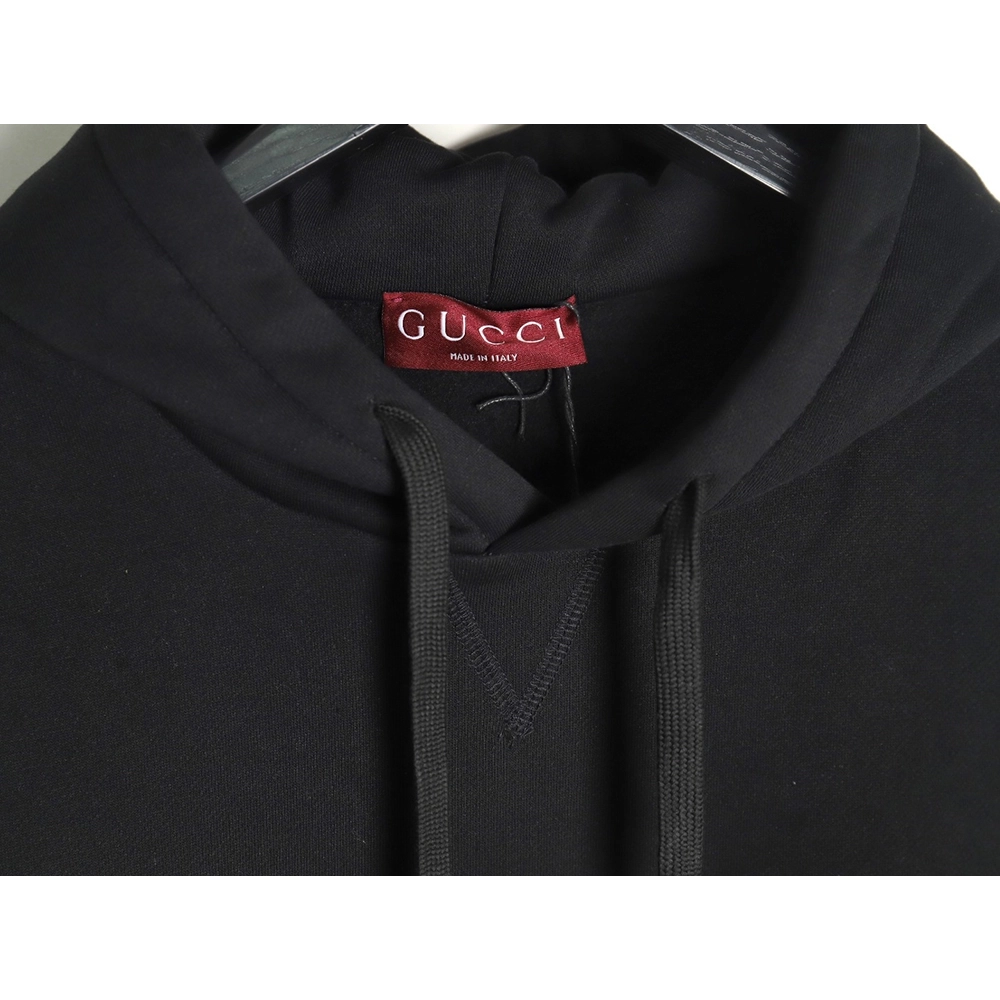 Gucci Black Web Hoodie,Gucci Hoodie,Hoodie,APPAREL