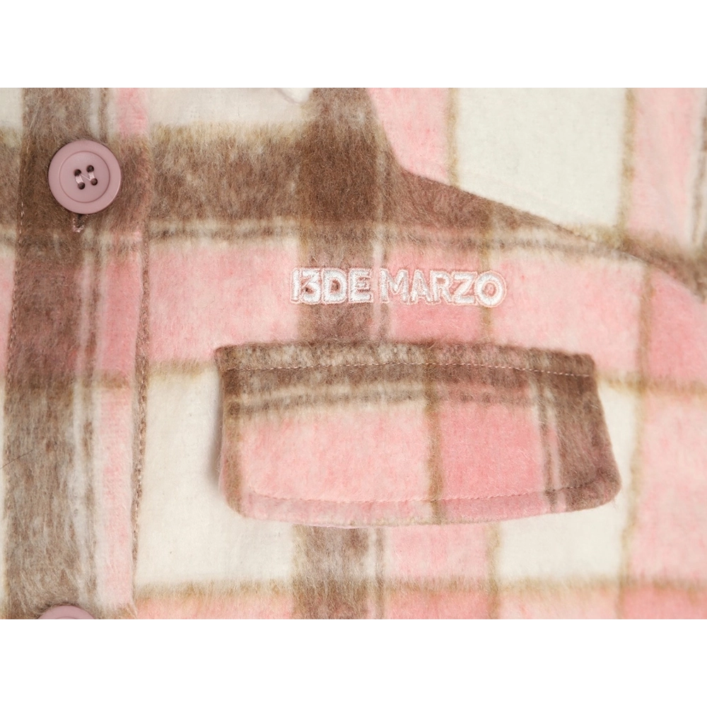 13De Marzo flannel shirt jacket,13De Marzo Jacket,Jacket,APPAREL