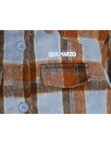 13De Marzo flannel shirt jacket,13De Marzo Jacket,Jacket,APPAREL