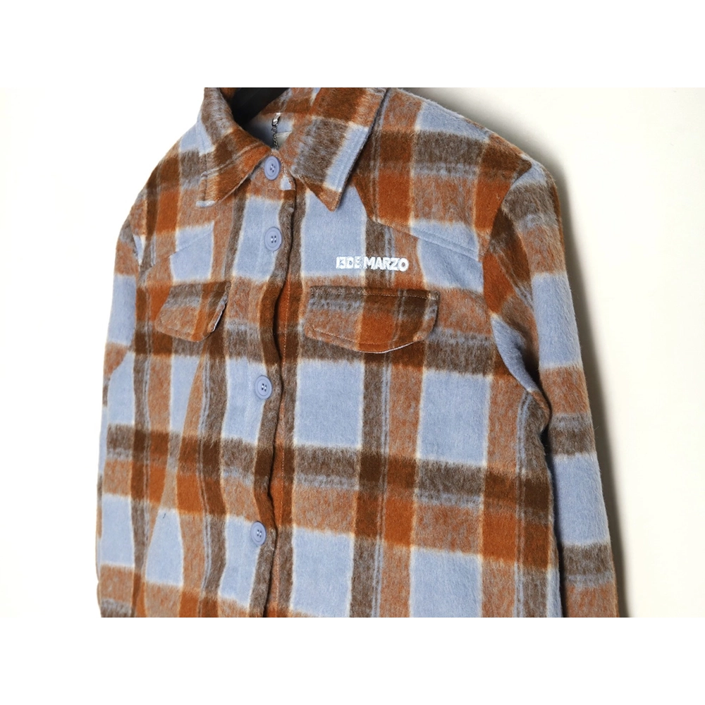13De Marzo flannel shirt jacket,13De Marzo Jacket,Jacket,APPAREL