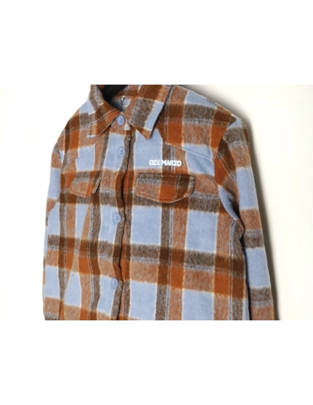 13De Marzo flannel shirt jacket,13De Marzo Jacket,Jacket,APPAREL