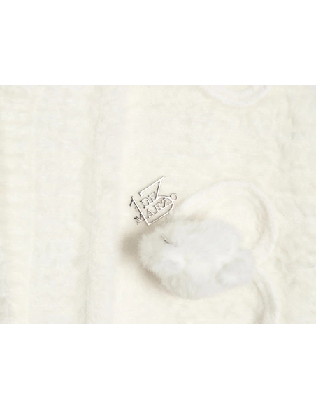 13De Marzo Hooded Cardigan,13De Marzo Jacket,Jacket,APPAREL