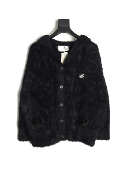 13De Marzo Hooded Cardigan,13De Marzo Jacket,Jacket,APPAREL