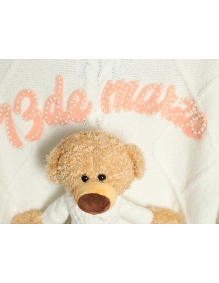 13De Marzo plaid cardigan sweater,13De Marzo Sweater,Sweatshirt,APPAREL