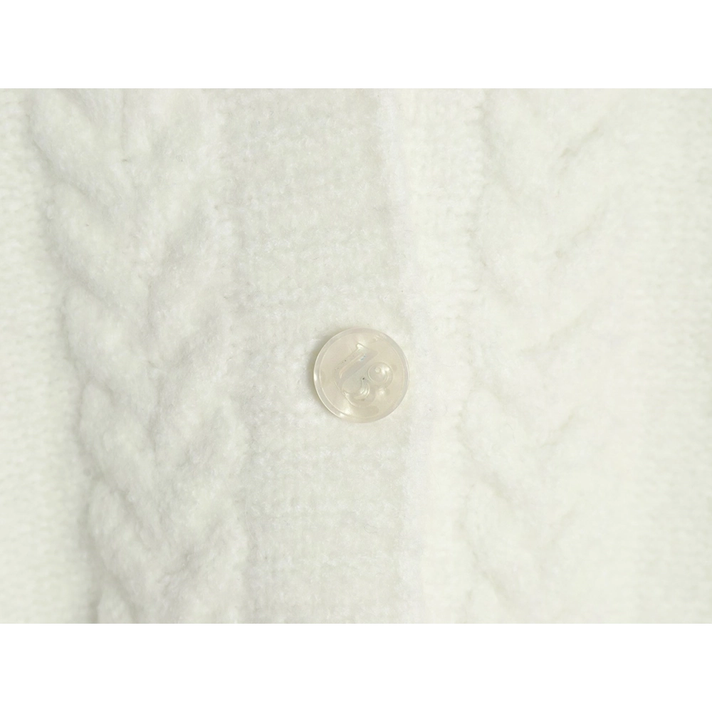 13De Marzo plaid cardigan sweater,13De Marzo Sweater,Sweatshirt,APPAREL