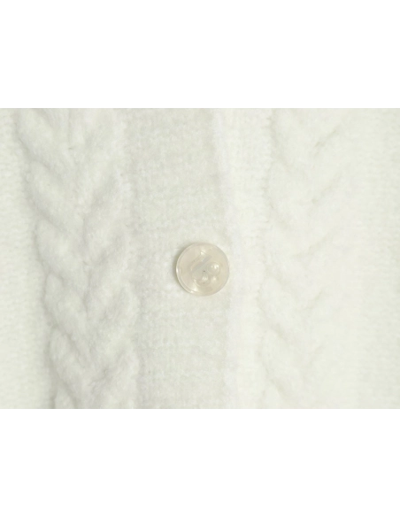 13De Marzo plaid cardigan sweater,13De Marzo Sweater,Sweatshirt,APPAREL