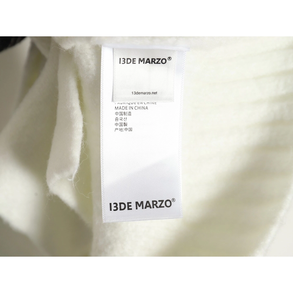 13De Marzo plaid cardigan sweater,13De Marzo Sweater,Sweatshirt,APPAREL