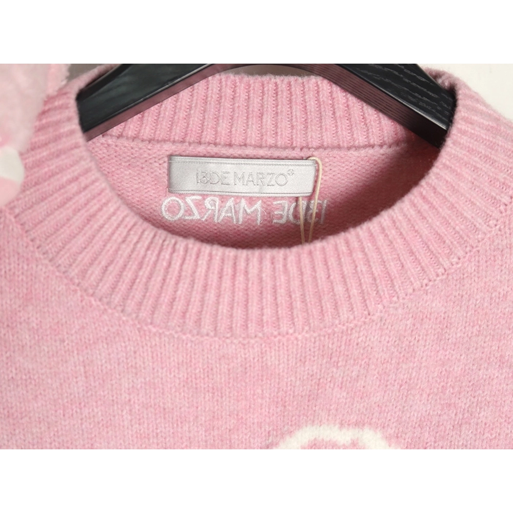 13De Marzo Cropped Sweater,13De Marzo Sweater,Sweatshirt,APPAREL