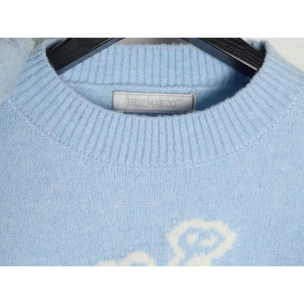 13De Marzo Cropped Sweater,13De Marzo Sweater,Sweatshirt,APPAREL