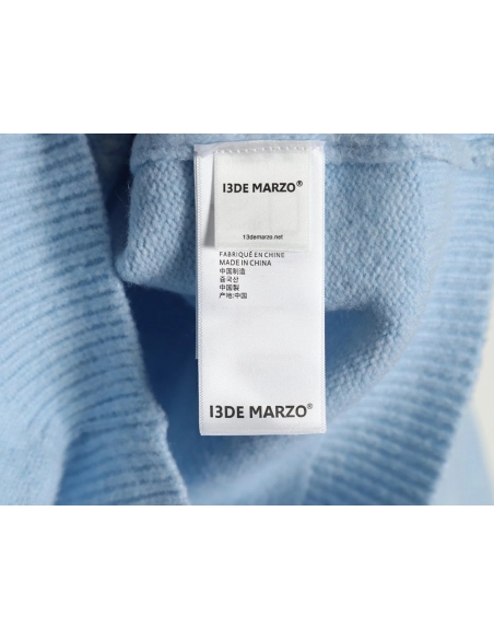 13De Marzo Cropped Sweater,13De Marzo Sweater,Sweatshirt,APPAREL