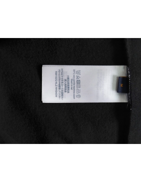 Louis Vuitton presbyopia leather label cotton sweatshirt,Louis Vuitton Sweatshirt,Sweatshirt,APPAREL