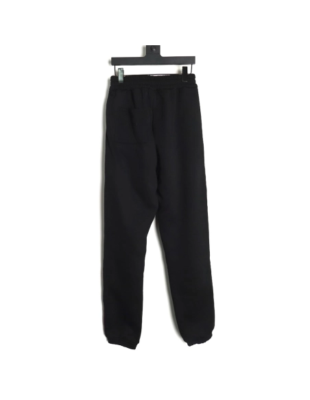 Gucci Black Web Trousers,Gucci Trousers,CASUAL PANTS,APPAREL