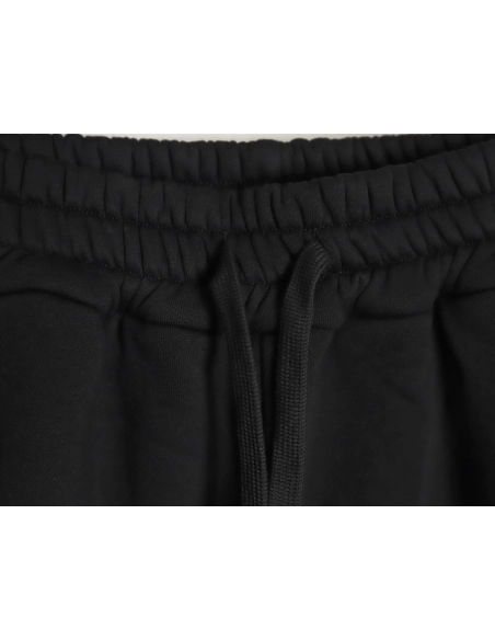 Gucci Black Web Trousers,Gucci Trousers,CASUAL PANTS,APPAREL