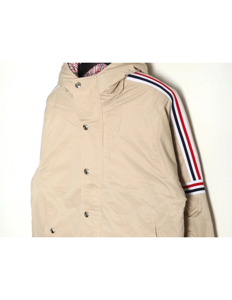Thom Browne Padded zipup jacket,Thom Browne Jacket,Jacket,APPAREL