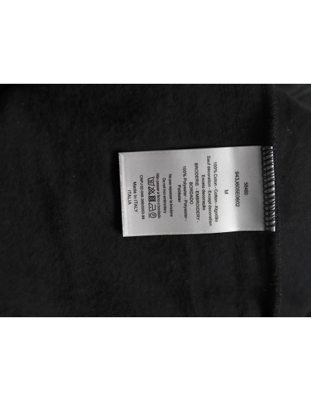 Dior embroidered silver logo hoodie,Dior Hoodie,Hoodie,APPAREL