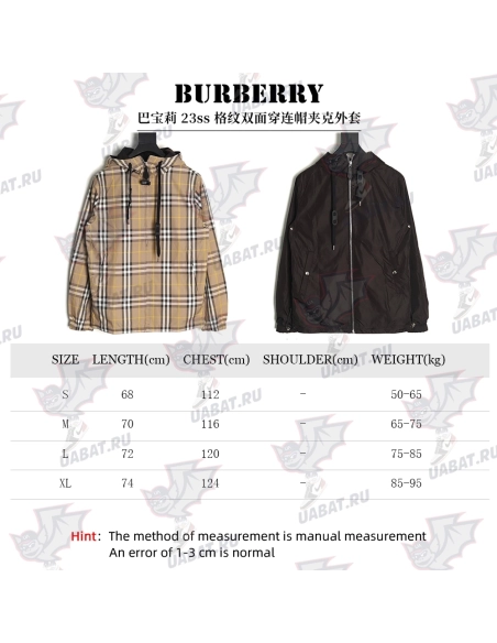 Burberry Check Reversible Hooded Jacket,Burberry Jacket,Jacket,APPAREL