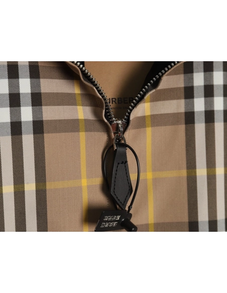 Burberry Check Reversible Hooded Jacket,Burberry Jacket,Jacket,APPAREL