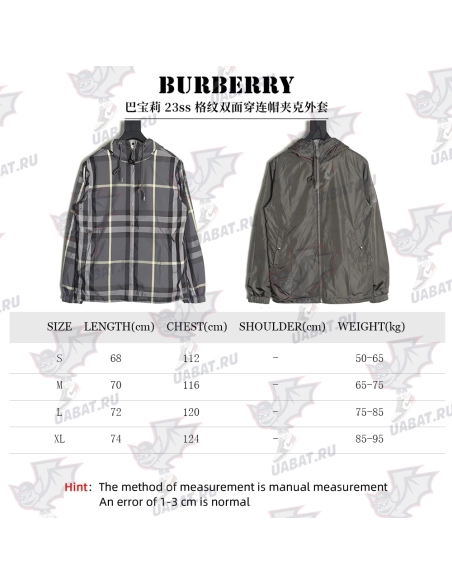 Burberry Check Reversible Hooded Jacket,Burberry Jacket,Jacket,APPAREL