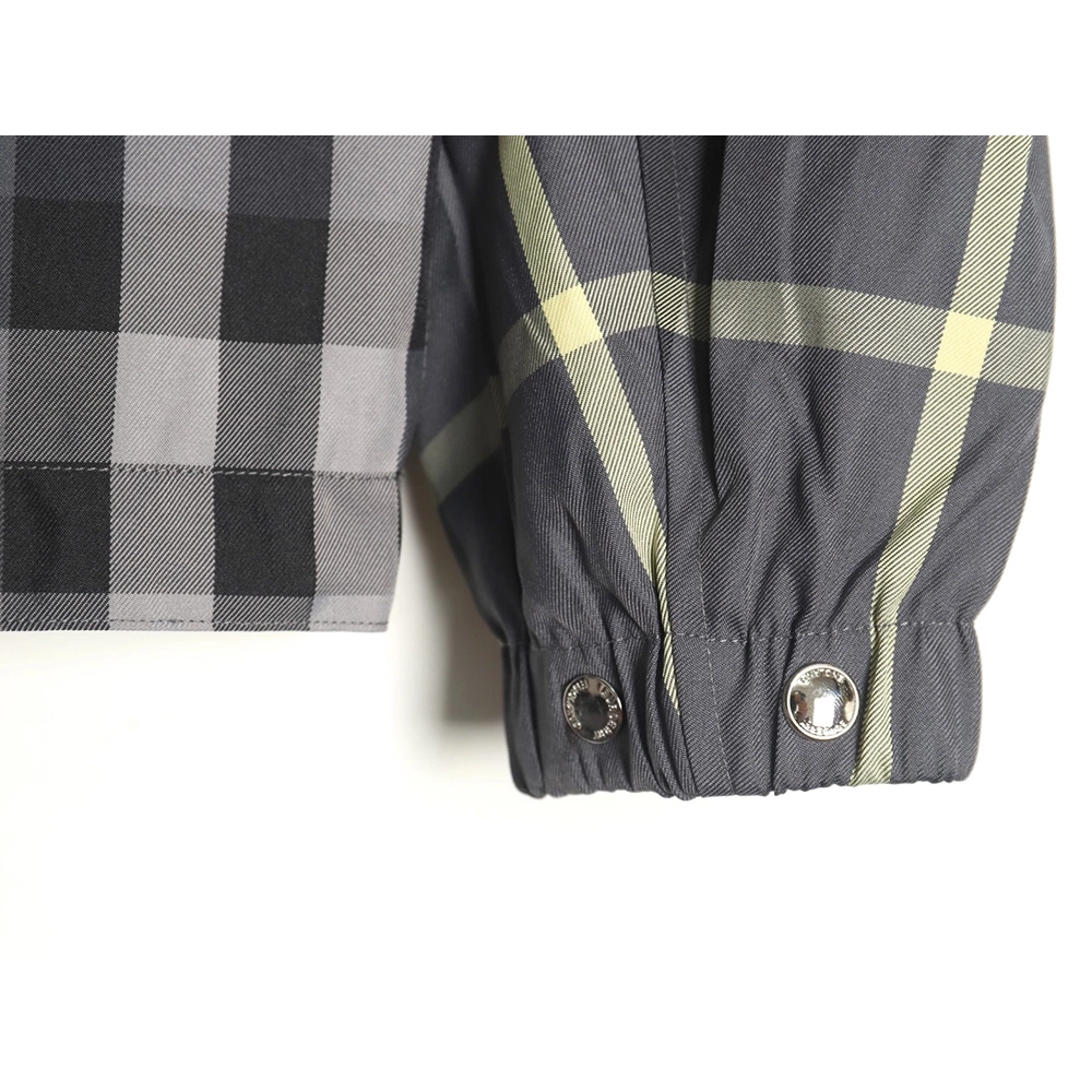 Burberry Check Reversible Hooded Jacket,Burberry Jacket,Jacket,APPAREL
