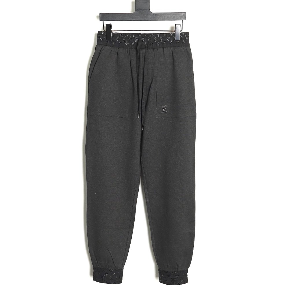 Louis Vuitton embroidered logo trousers,Louis Vuitton Jeans,CASUAL PANTS,APPAREL
