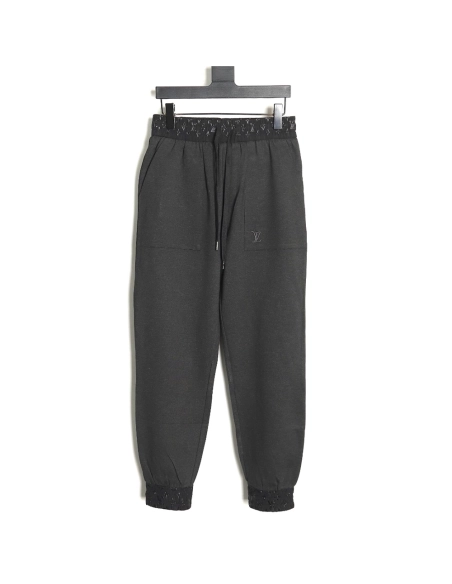 Louis Vuitton embroidered logo trousers,Louis Vuitton Jeans,CASUAL PANTS,APPAREL