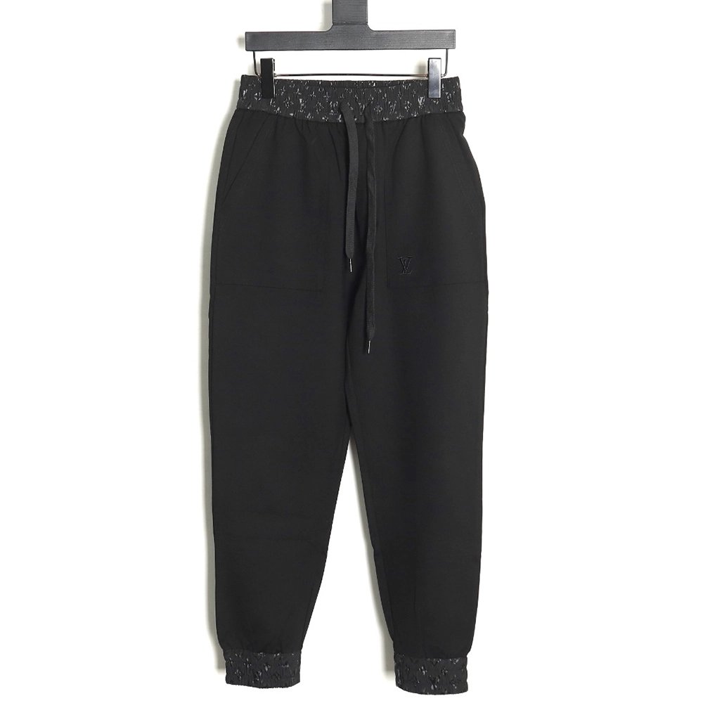 Louis Vuitton embroidered logo trousers,Louis Vuitton Jeans,CASUAL PANTS,APPAREL