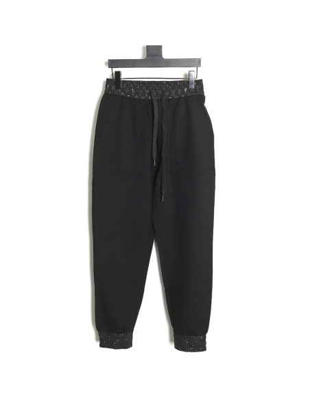 Louis Vuitton embroidered logo trousers,Louis Vuitton Jeans,CASUAL PANTS,APPAREL