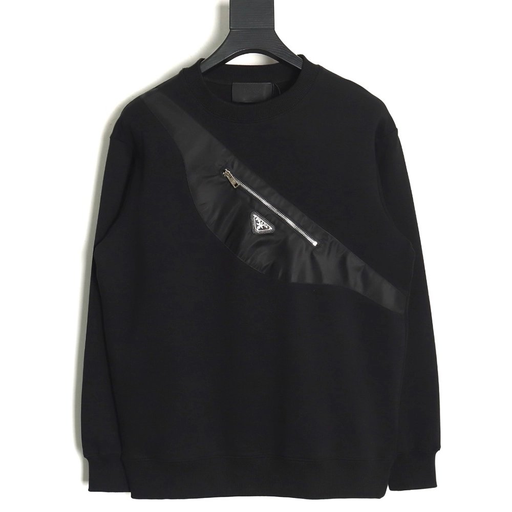 Prada Backpack Crewneck Sweatshirt,Prada Sweatshirt,Sweatshirt,APPAREL