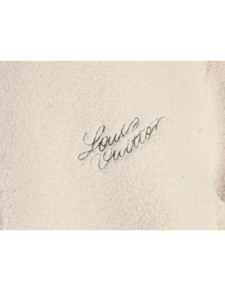 Louis Vuitton Checkerboard Nylon Reversible Sherpa Jacket,Louis Vuitton Jacket,Jacket,APPAREL