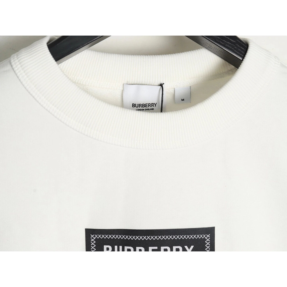 Burberry Warhorse Patch Crewneck Sweatshirt,Burberry Sweatshirt,Sweatshirt,APPAREL