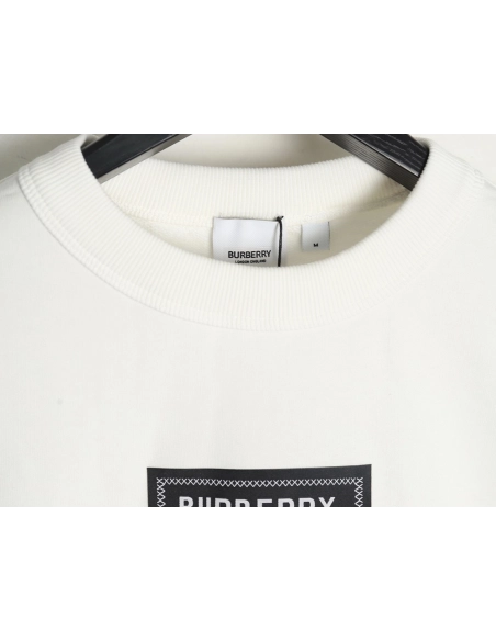 Burberry Warhorse Patch Crewneck Sweatshirt,Burberry Sweatshirt,Sweatshirt,APPAREL