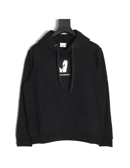 Burberry goose logo digital print hoodie,Burberry Hoodie,Hoodie,APPAREL