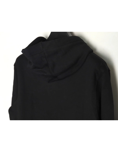 Burberry chest silicone square logo hooded sweatshirt,Burberry Sweatshirt,Sweatshirt,APPAREL