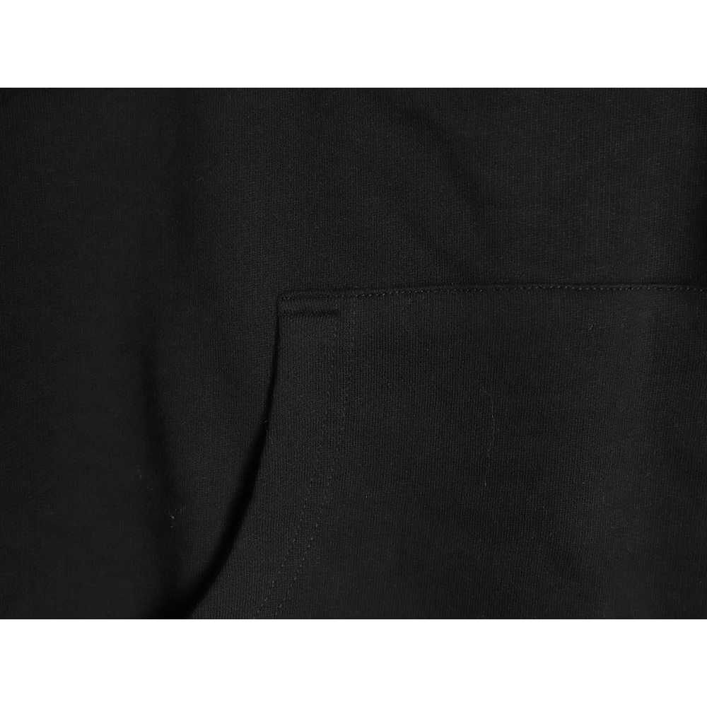 Burberry chest silicone square logo hooded sweatshirt,Burberry Sweatshirt,Sweatshirt,APPAREL