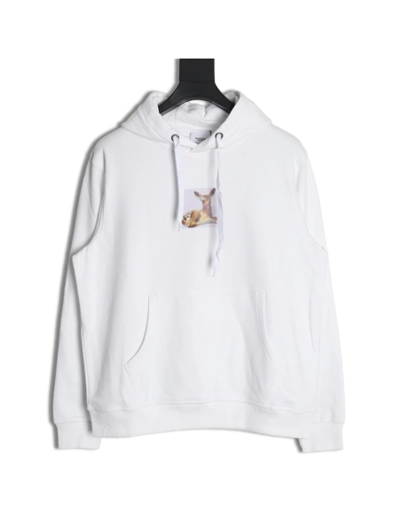 Burberry deer logo digital print hoodie,Burberry Hoodie,Hoodie,APPAREL