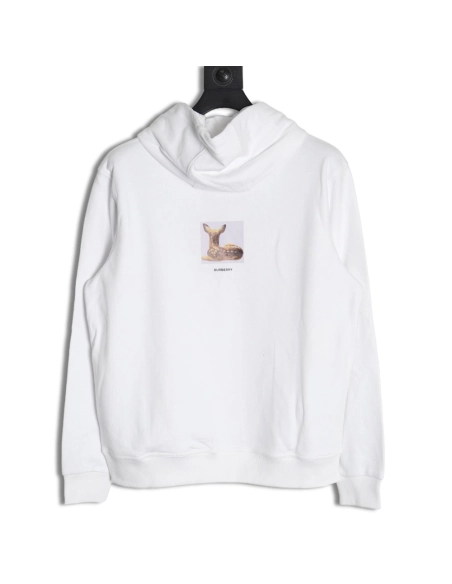 Burberry deer logo digital print hoodie,Burberry Hoodie,Hoodie,APPAREL