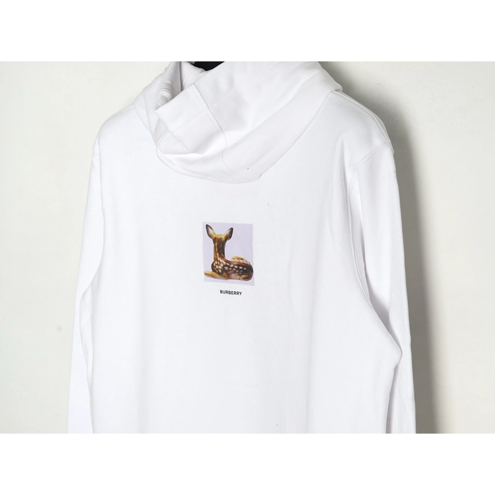 Burberry deer logo digital print hoodie,Burberry Hoodie,Hoodie,APPAREL