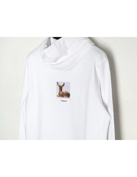 Burberry deer logo digital print hoodie,Burberry Hoodie,Hoodie,APPAREL
