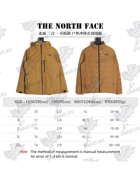 The North Face detachable outdoor down jacket,The North Face Jacket,Jacket,APPAREL