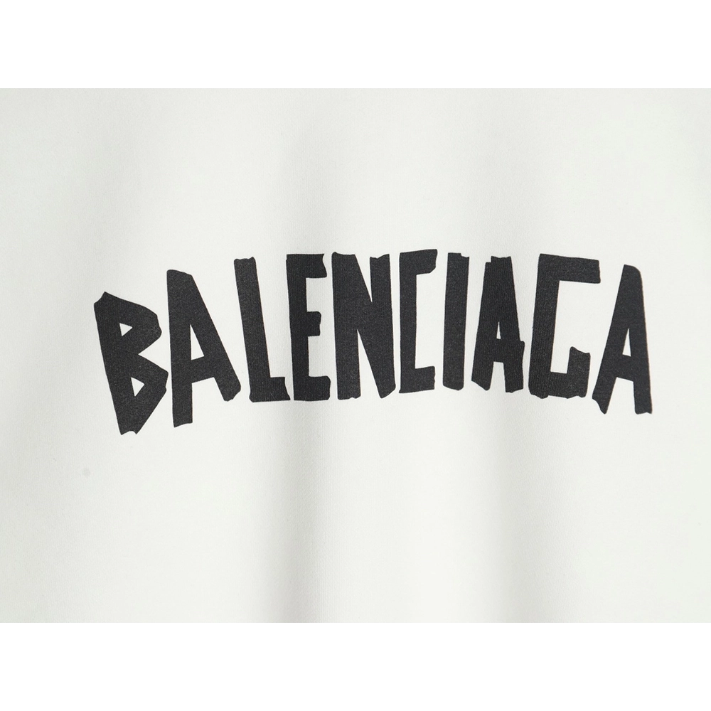 Balenciaga Mixed LOGO Print Lettering Crew Neck Sweatshirt,Balenciaga Sweatshirt,Sweatshirt,APPAREL
