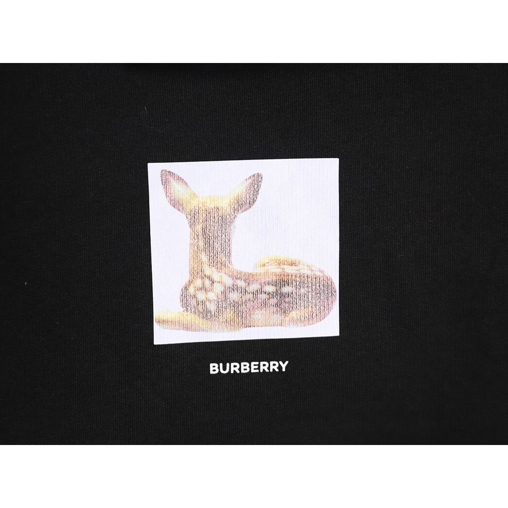 Burberry deer logo digital print hoodie,Burberry Hoodie,Hoodie,APPAREL