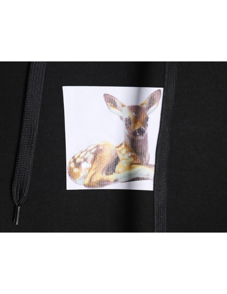 Burberry deer logo digital print hoodie,Burberry Hoodie,Hoodie,APPAREL