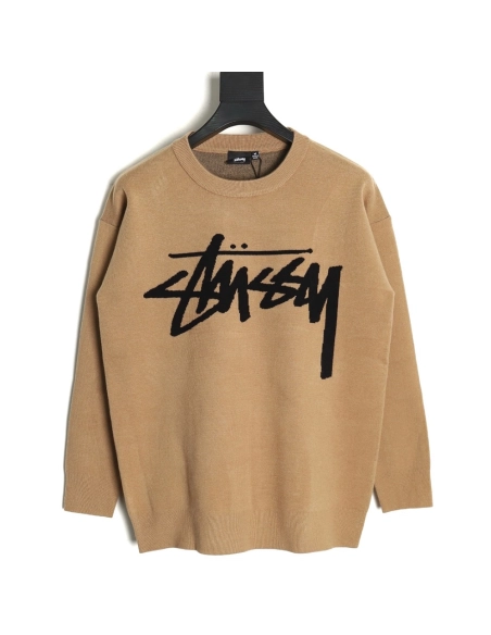 Stussy Knitted Sweater,Stussy Sweatshirt,Sweatshirt,APPAREL