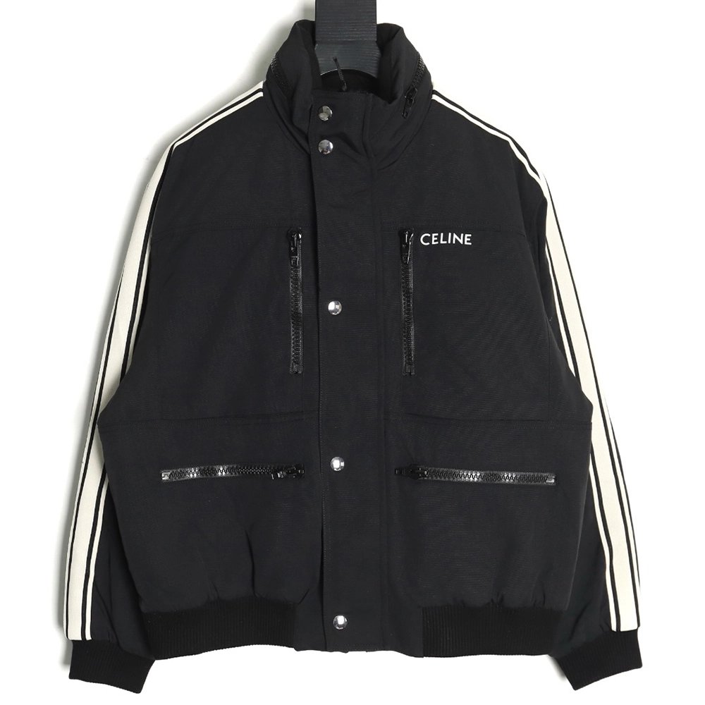 Celine ski quilted down jacket,Celine Jacket,Jacket,APPAREL
