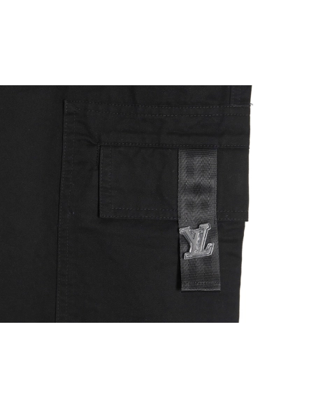 Louis Vuitton pocket embroidered label cargo trousers,Louis Vuitton Jeans,CASUAL PANTS,APPAREL