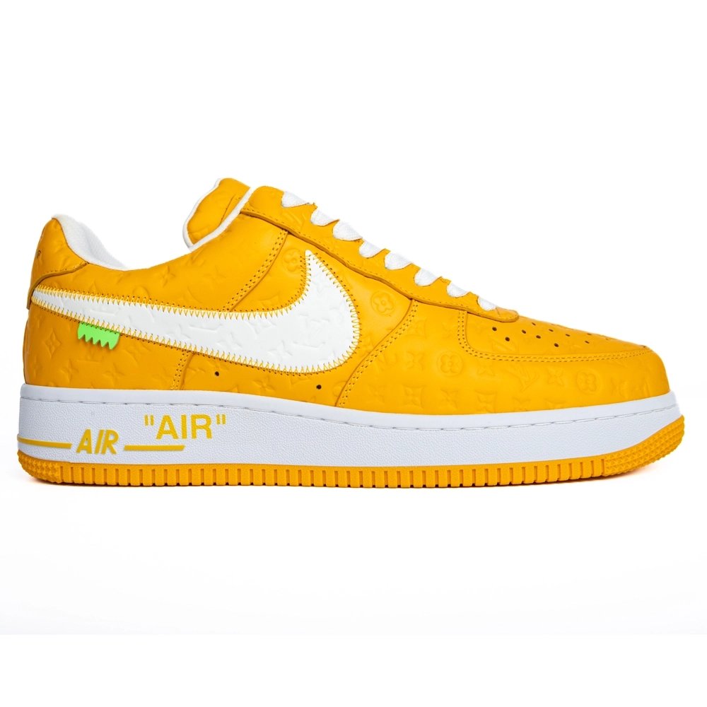 Louis Vuitton x Nike Air Force 1 Low Yellow,NIKE AIR FORCE