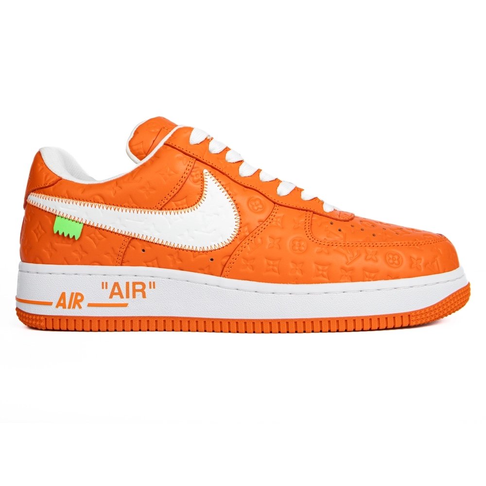 Louis Vuitton x Nike Air Force 1 Low Orange,NIKE AIR FORCE