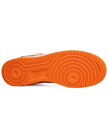 Louis Vuitton x Nike Air Force 1 Low Orange,NIKE AIR FORCE
